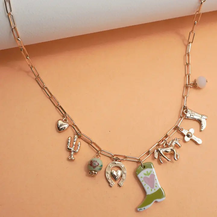 Necklace - Charm - Western
