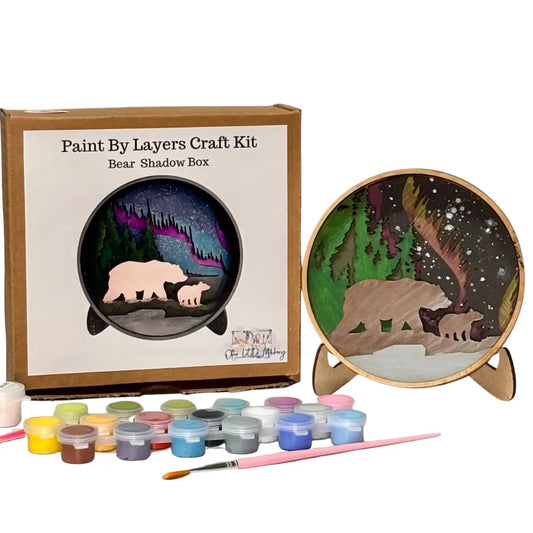 Shadow Box - Craft Kit - Bears