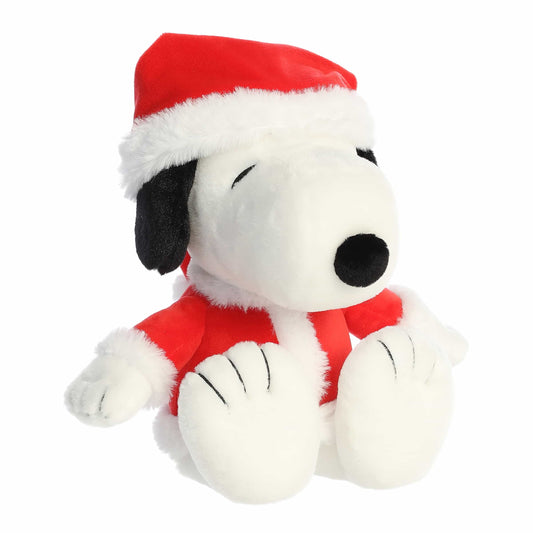 Stuffy - Palm Pals - Snoopy Santa - 12"