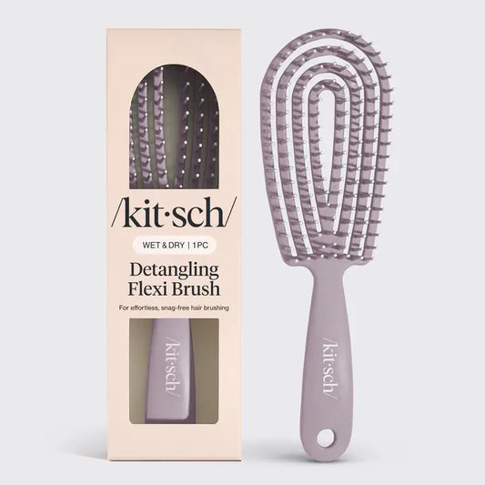 Detangling Brush - Flexi - Soft Violet