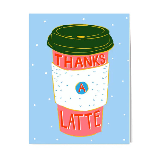 Card - Thanks A Latte