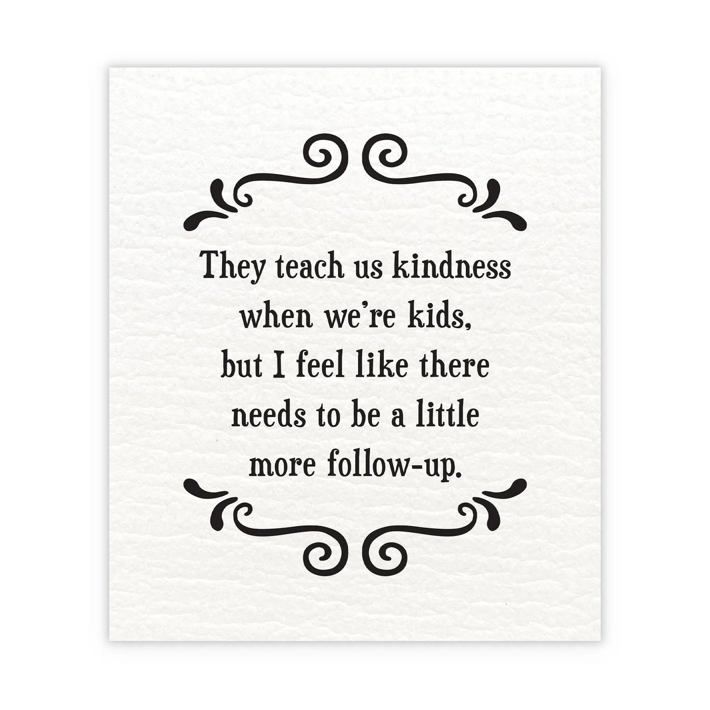 Swedish Cloth - They Teach Us Kindness - Set of 2