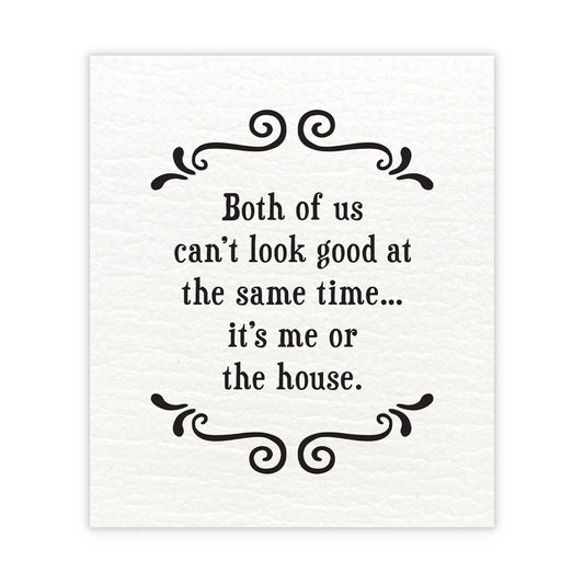 Swedish Cloth - It's Me or The House - Set of 2