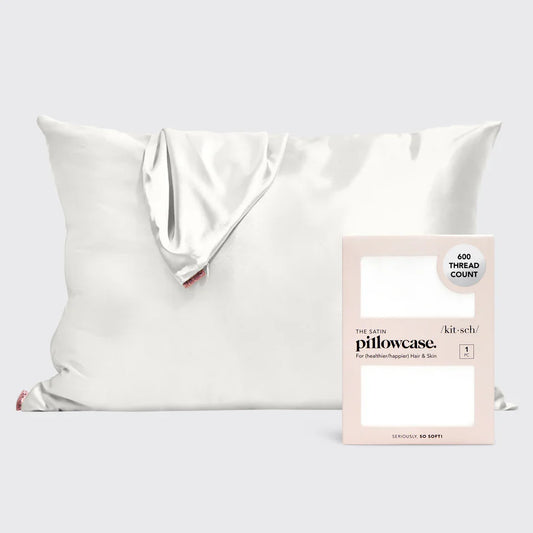 Pillowcase - Satin - Ivory