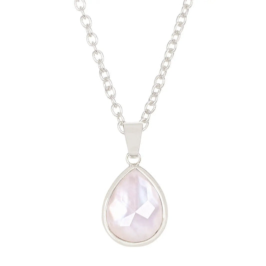 Necklace - Mother of Pearl - Silver