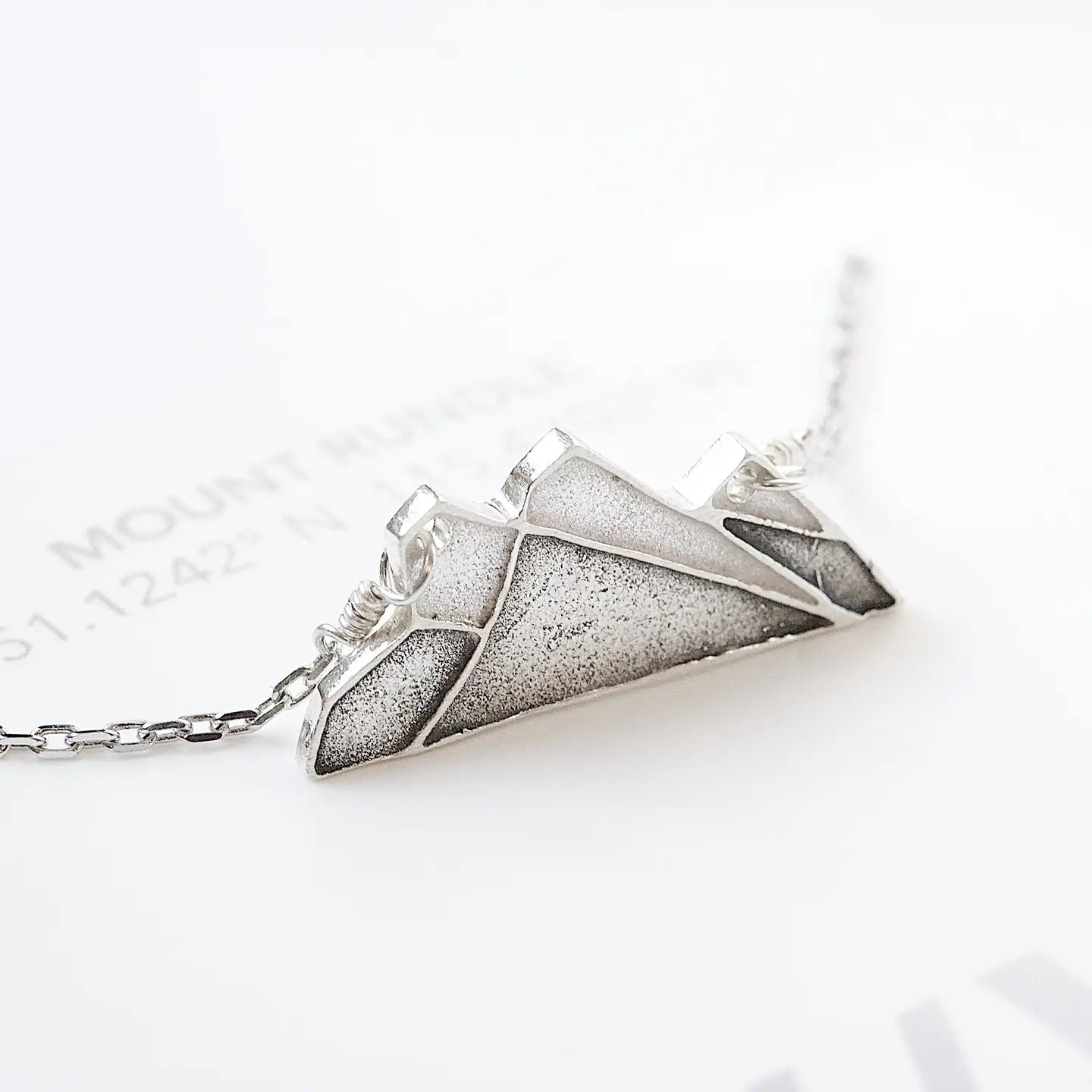 Necklace - Mount Rundle - Silver