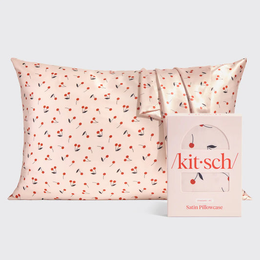 Pillowcase - Satin - Cherry