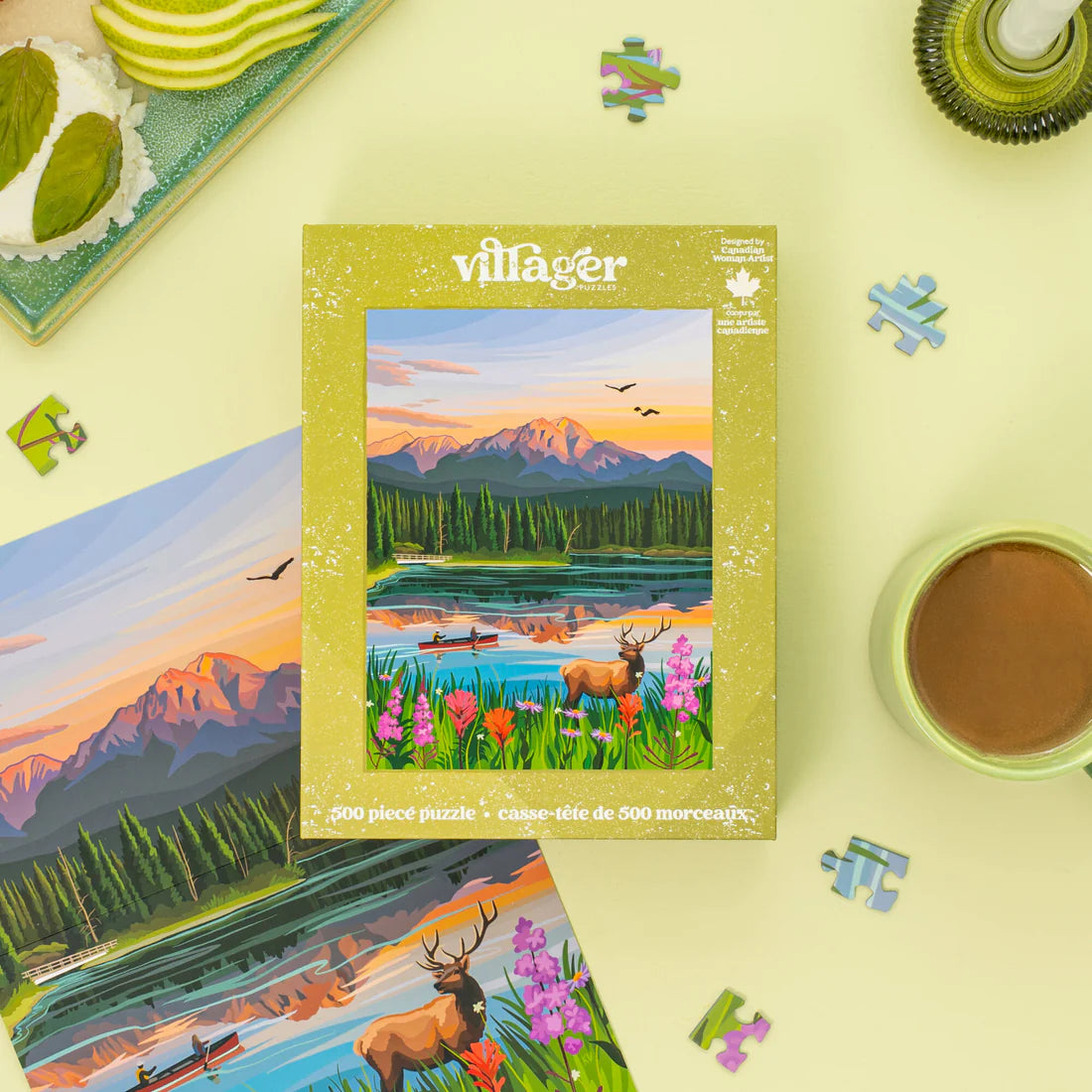 Puzzle - Jasper Flowers - 500 Piece