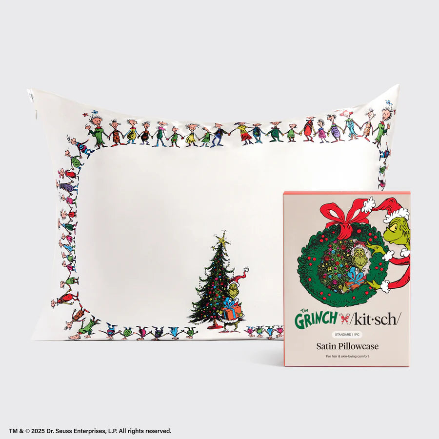 Pillowcase - Satin - The Grinch