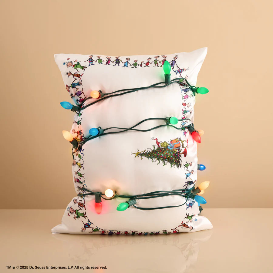 Pillowcase - Satin - The Grinch