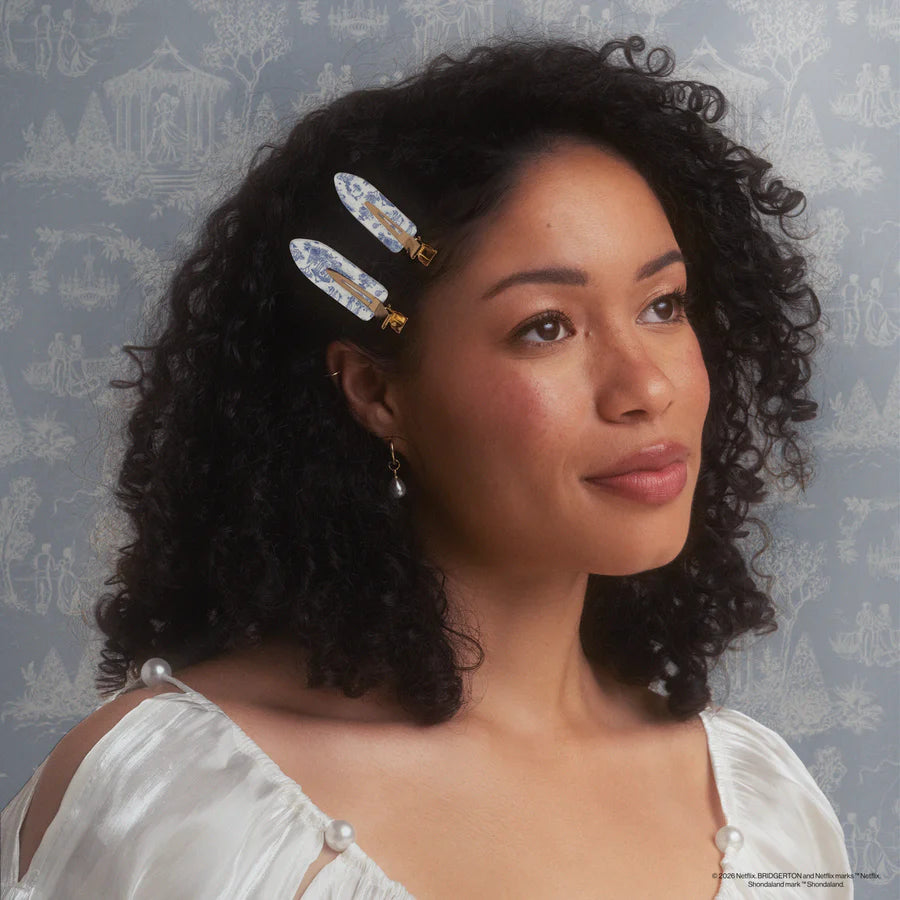 Hair Clip Set - Creaseless - Bridgerton x Kitsch - Set of 4
