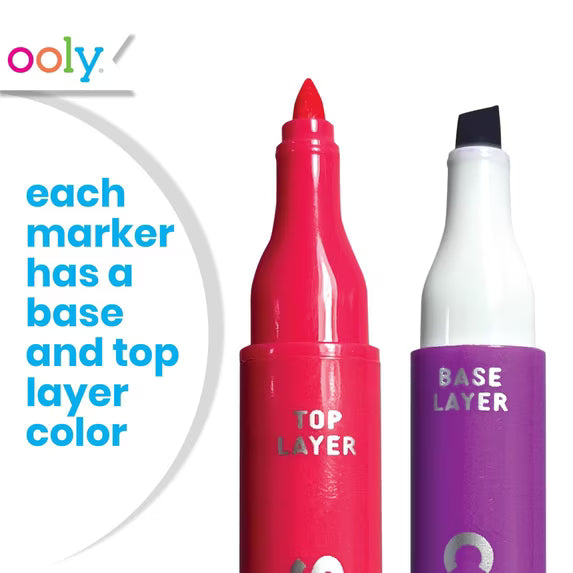 Markers - Colour Layers - Set of 8
