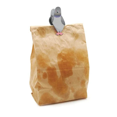 Bag Clips - Peckish Pigeons - Set of 4