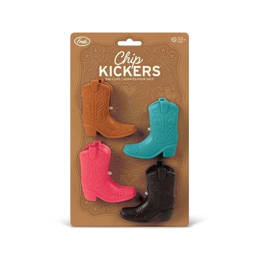 Bag Clips - Cowboy Boots - Set of 4