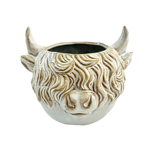 Planter - Highland Cow Head