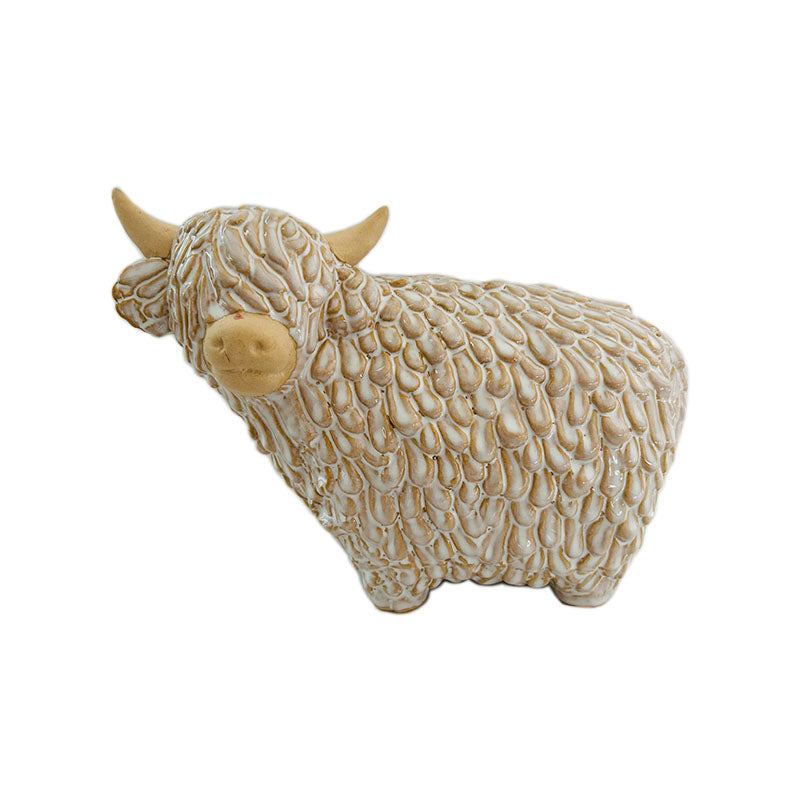 Decor Piece - Highland Cow - 4"