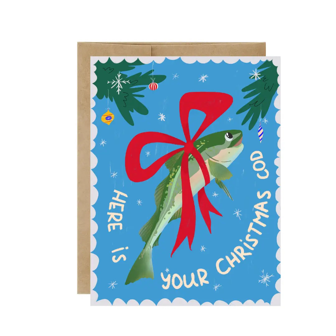 Card - Christmas Cod