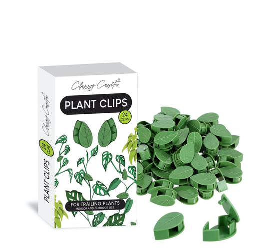Plant Clips - Green - Set of 24