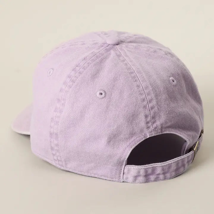 Baseball Hat - Strong Moms Club - Lilac