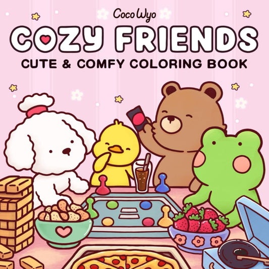 Colouring Book - Cozy Friends