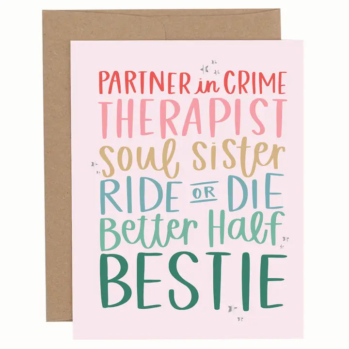 Card - Bestie Friendship
