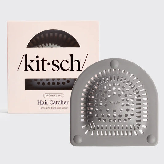 Drain Cover - Hair Saver - Grey