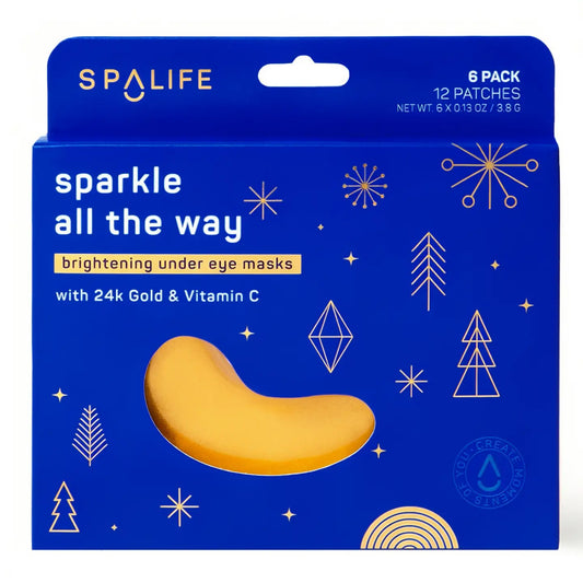 Undereye Masks - Brightening - Sparkle All The Way - 6 Set