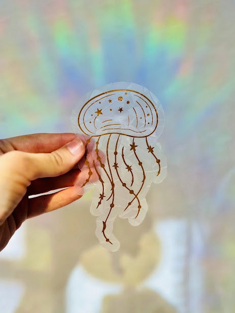 Suncatcher - Window Cling - Jellyfish