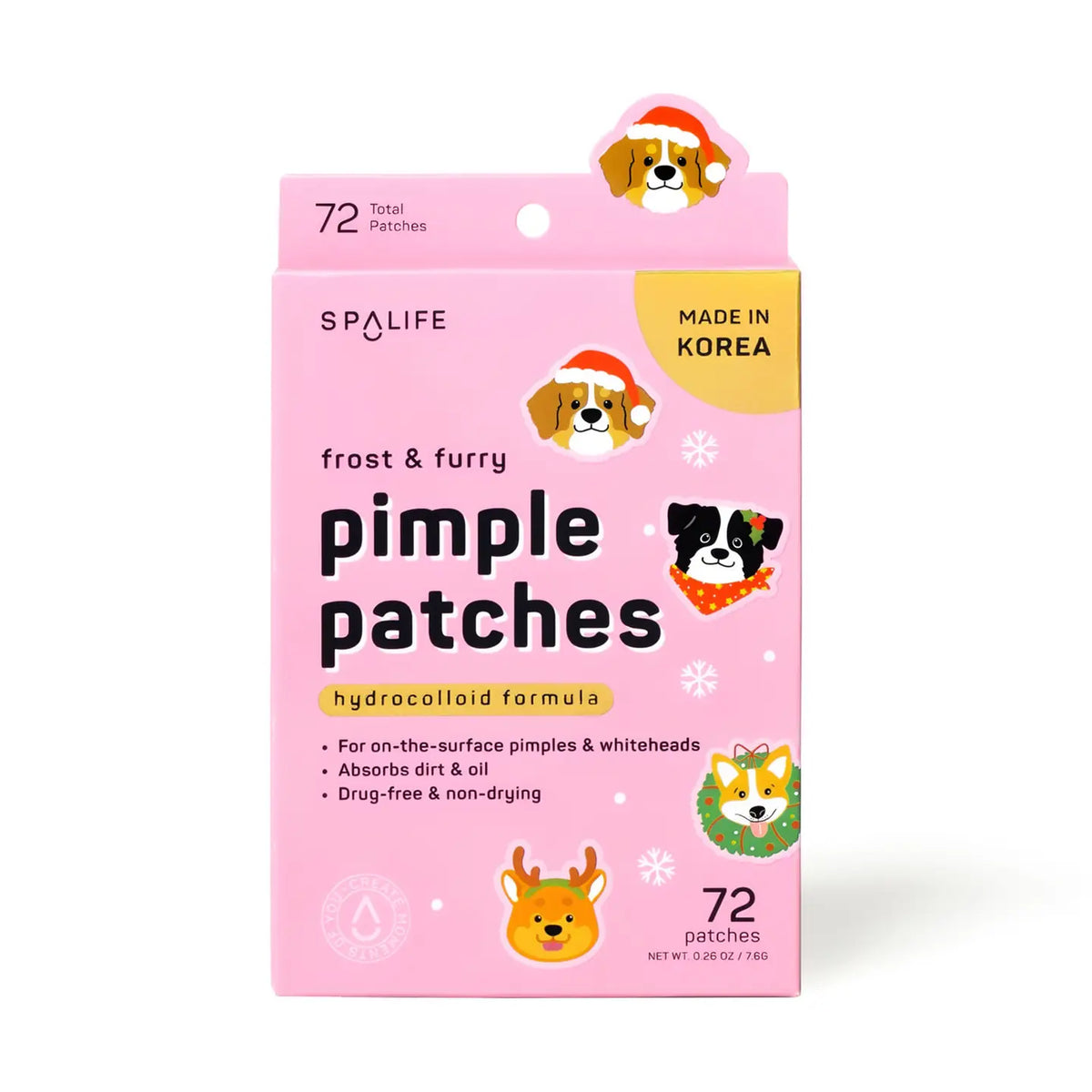 Pimple Patches - Holiday Dogs - Hydrocolloid Formula