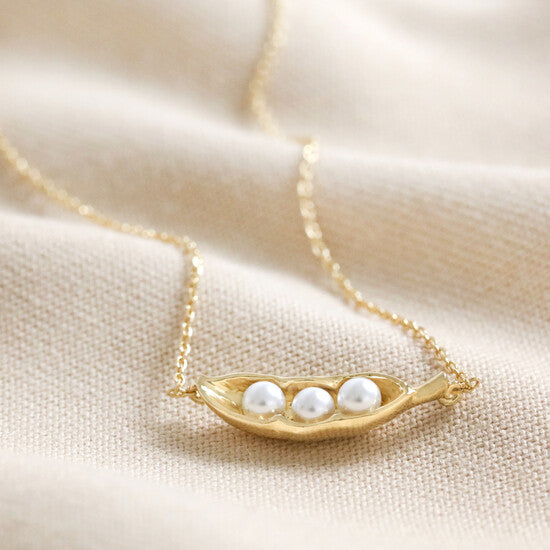 Necklace - Peas in a Pod with Pearls