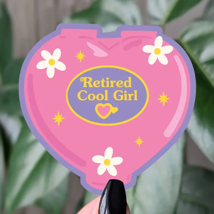 Sticker - Retired Cool Girl