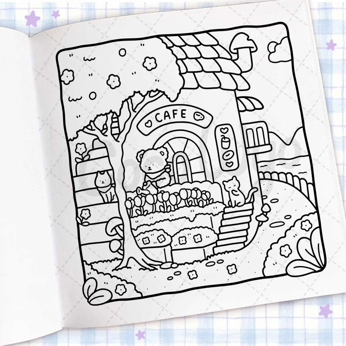 Colouring Book - Cozy Corner