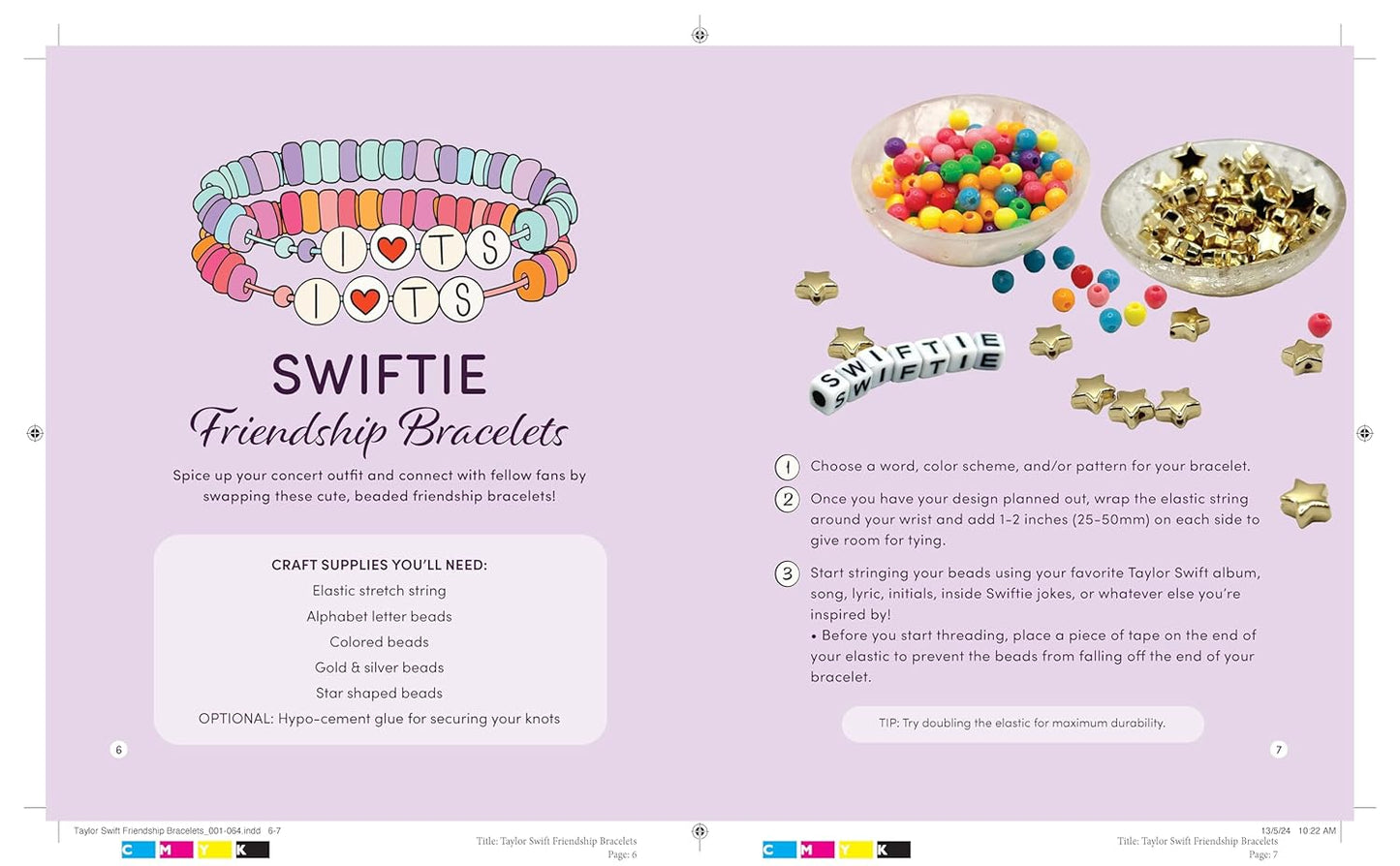 Craft Kit - Unofficial Taylor Swift Friendship Bracelet Kit