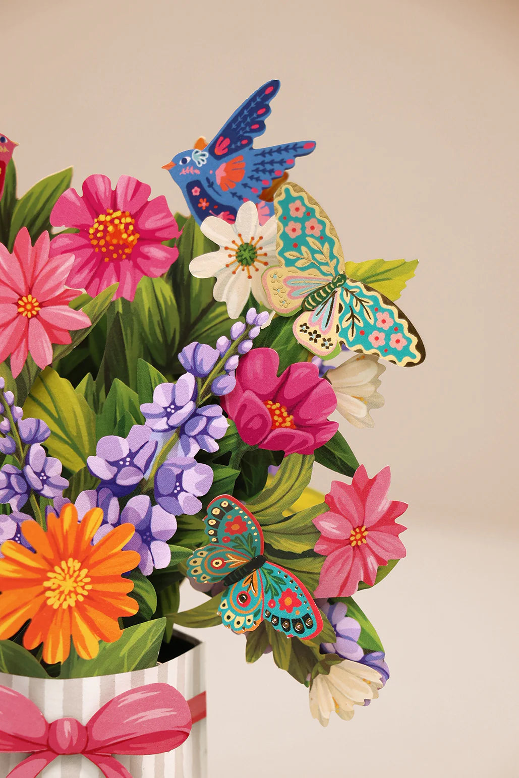 Mini Paper Bouquet - Enchanted Garden - 6"