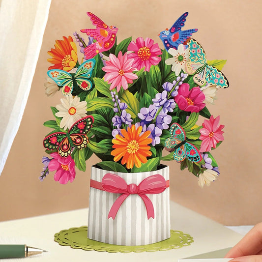 Mini Paper Bouquet - Enchanted Garden - 6"