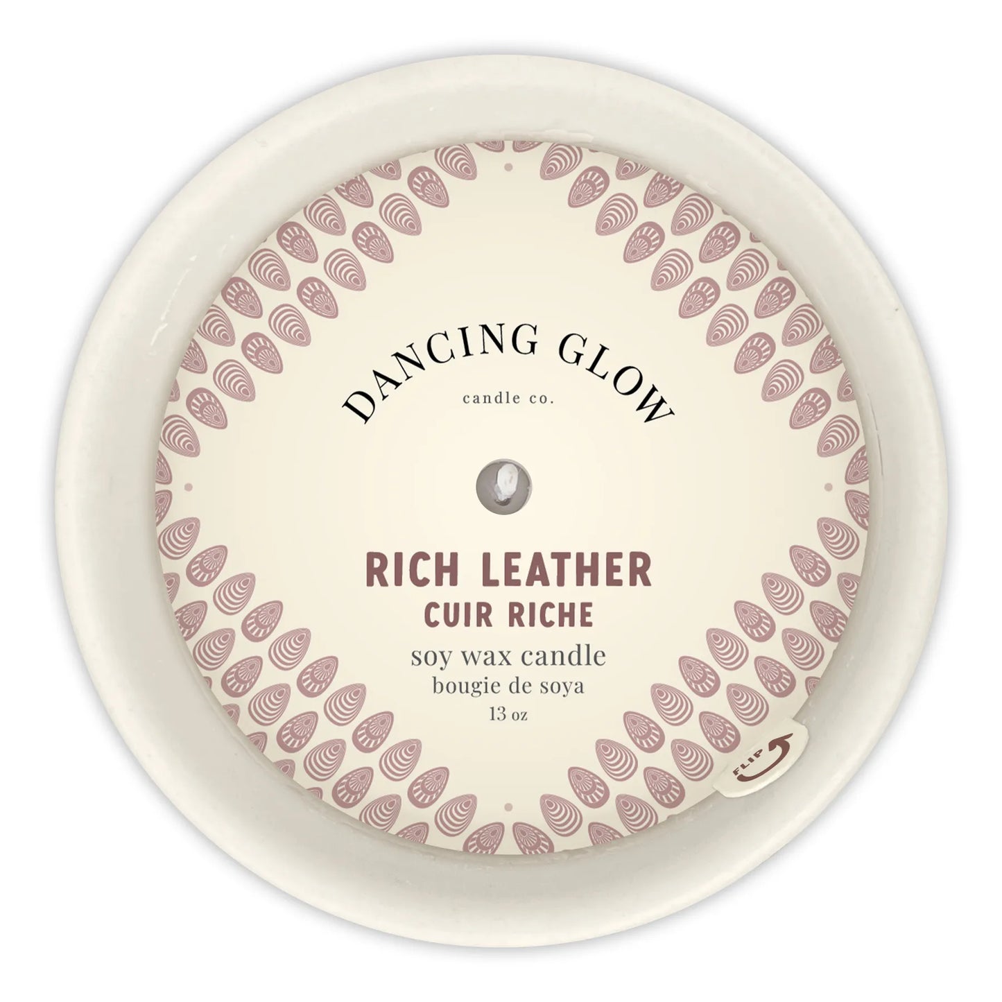 Candle - Rich Leather - 13oz