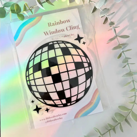 Suncatcher - Window Cling - Disco Ball
