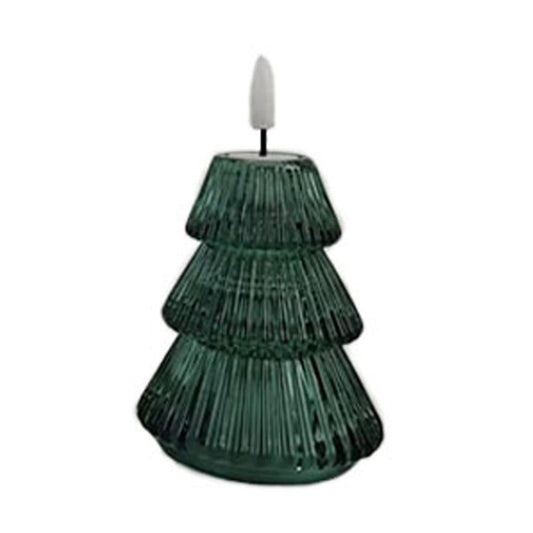 LED Tree - Green Candle - 5"
