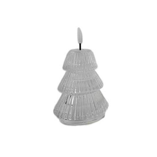 LED Tree - Clear Candle - 4"