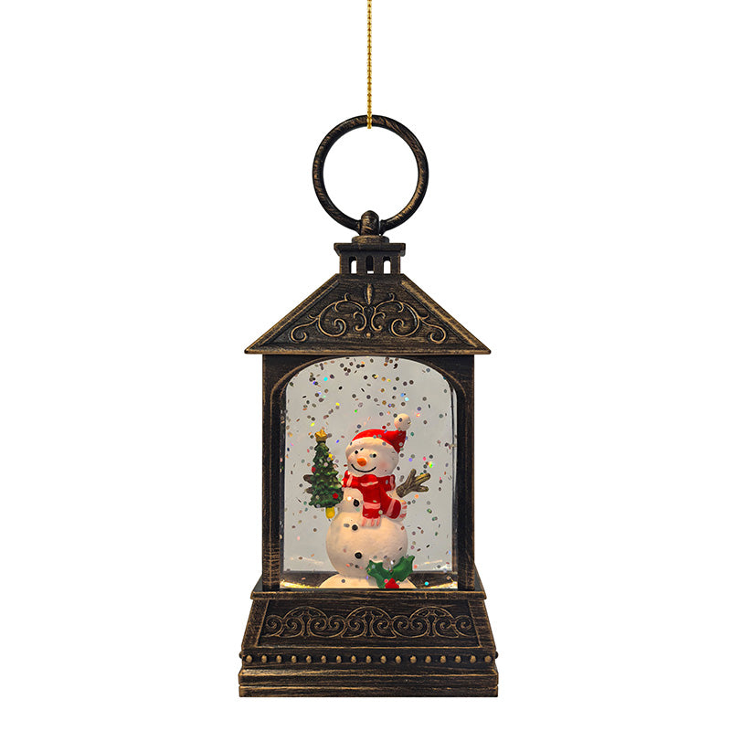 LED Lantern - Mini - Snowman