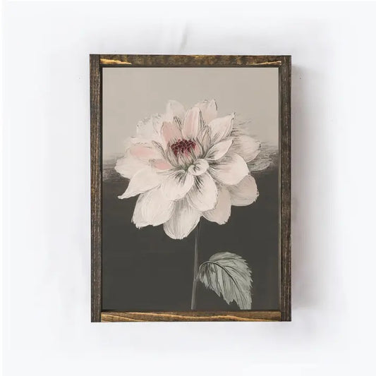 Sign - Dahlia - 8.5 X 7"