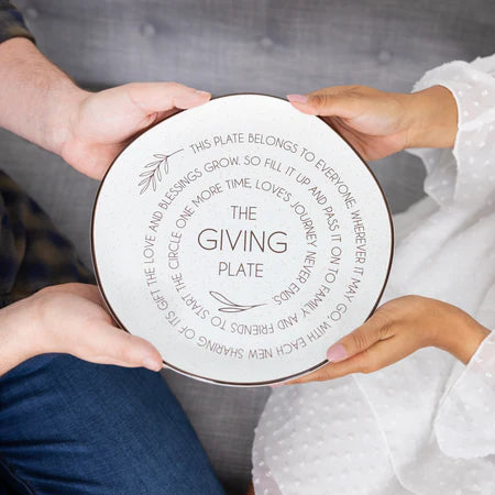 Serving Plate - The Giving Plate - 10.5"