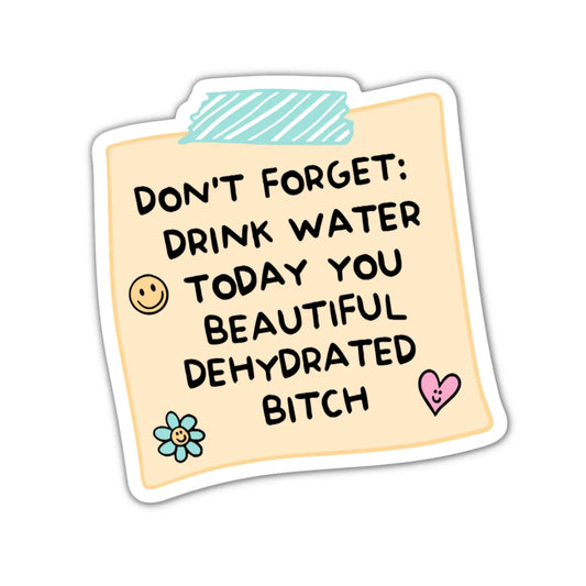 Sticker - Drink Water Today
