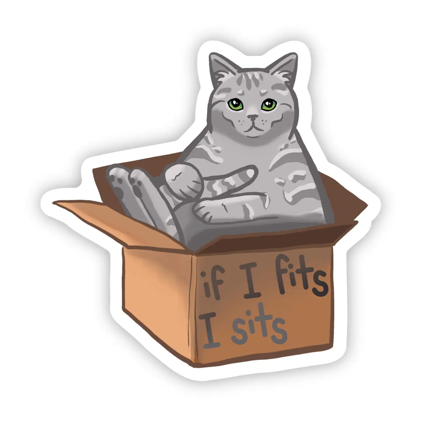 Sticker - If I Fits, I Sits