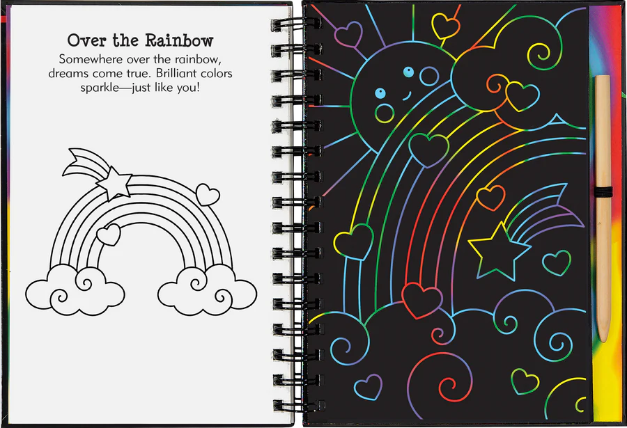 Book - Scratch & Sketch - Rainbow Magic