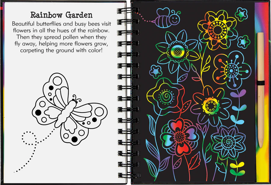 Book - Scratch & Sketch - Rainbow Magic