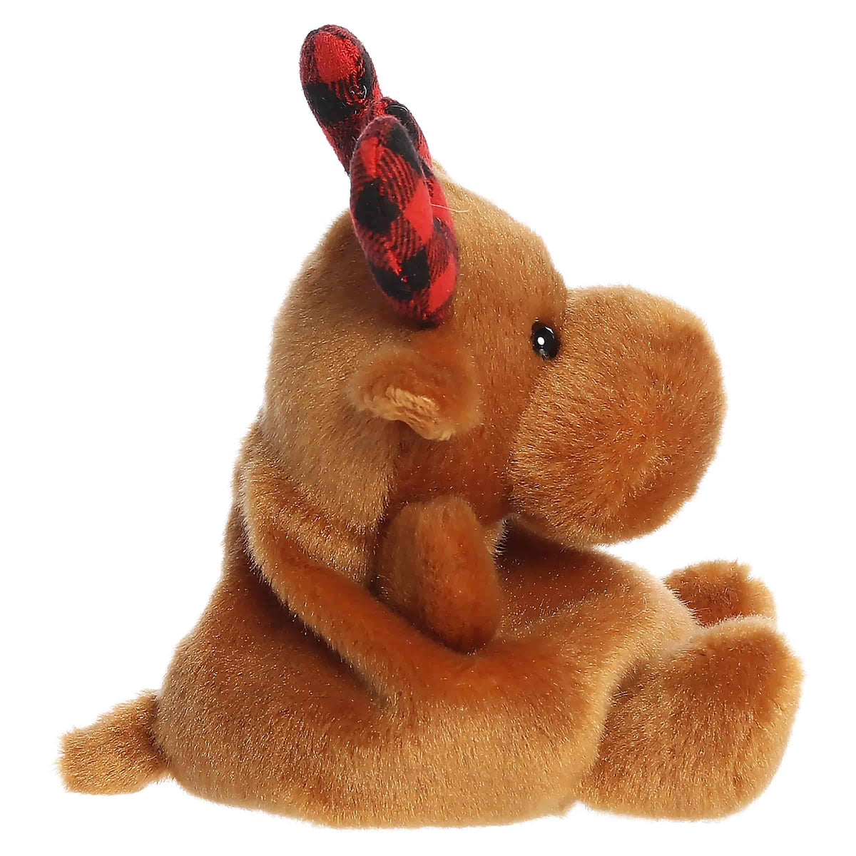 Stuffy - Palm Pals - Clove Plaid Moose