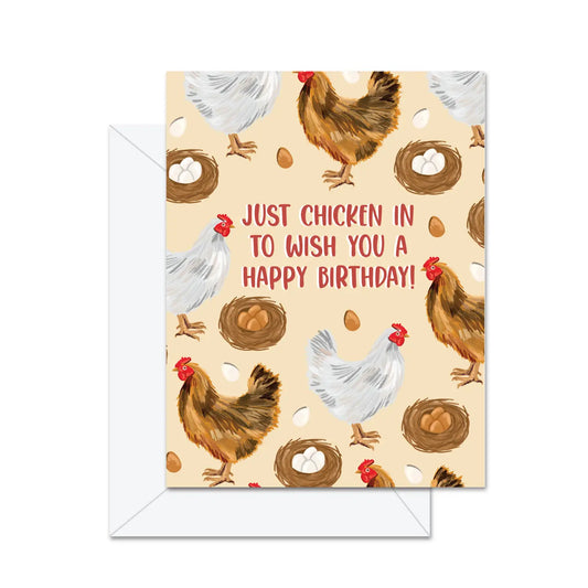 Card - Birthday - Just Chicken In