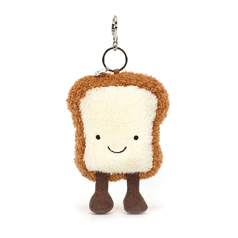Jellycat - Keychain Bag Charm - Amuseable Toast