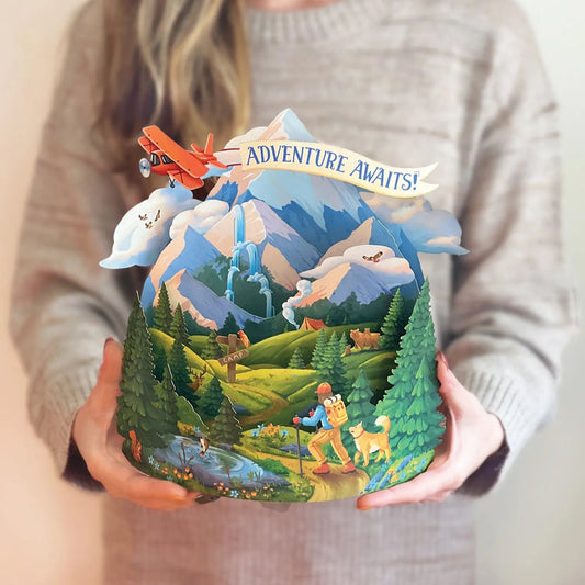 Pop Up Card - Adventure Awaits